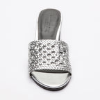 Sandales A Talons Kewanee - Argent