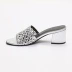 Sandales A Talons Kewanee - Argent
