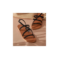 Golden Sun - Sandalias Delbar - Negro
