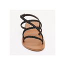 Golden Sun - Sandalias Delbar - Negro