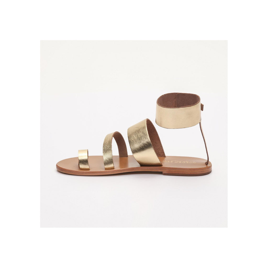 Golden Sun - Mazda Sandals - Dark Gold