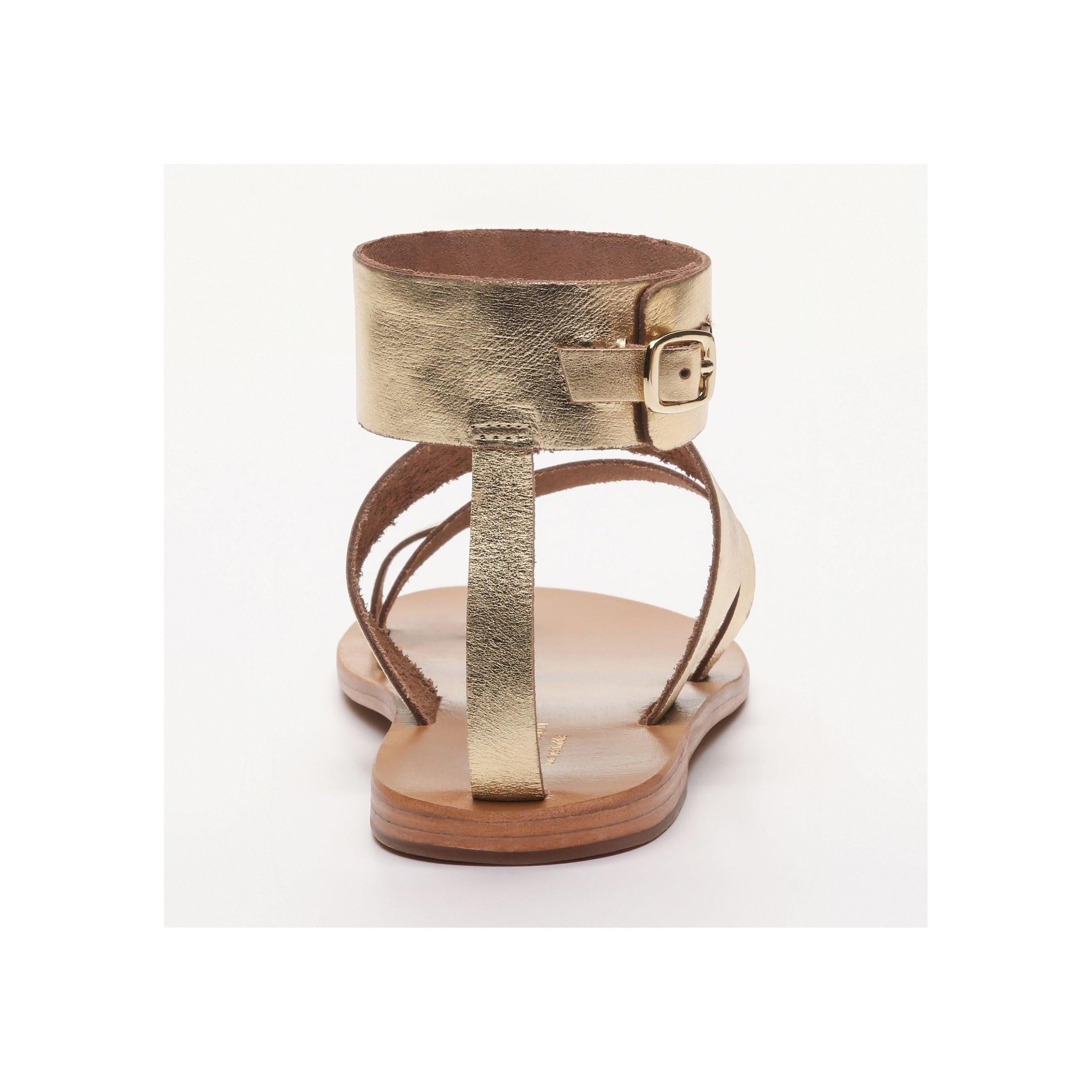 Golden Sun - Mazda Sandals - Dark Gold