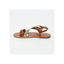 Golden Sun - Sandalias Addison - Marrón y Dorado