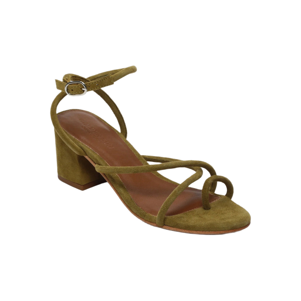 Golden Sun - Tacones Lia - Oliva