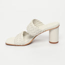 Sandales A Talons Lila - Blanc