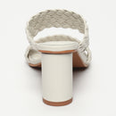 Sandales A Talons Lila - Blanc