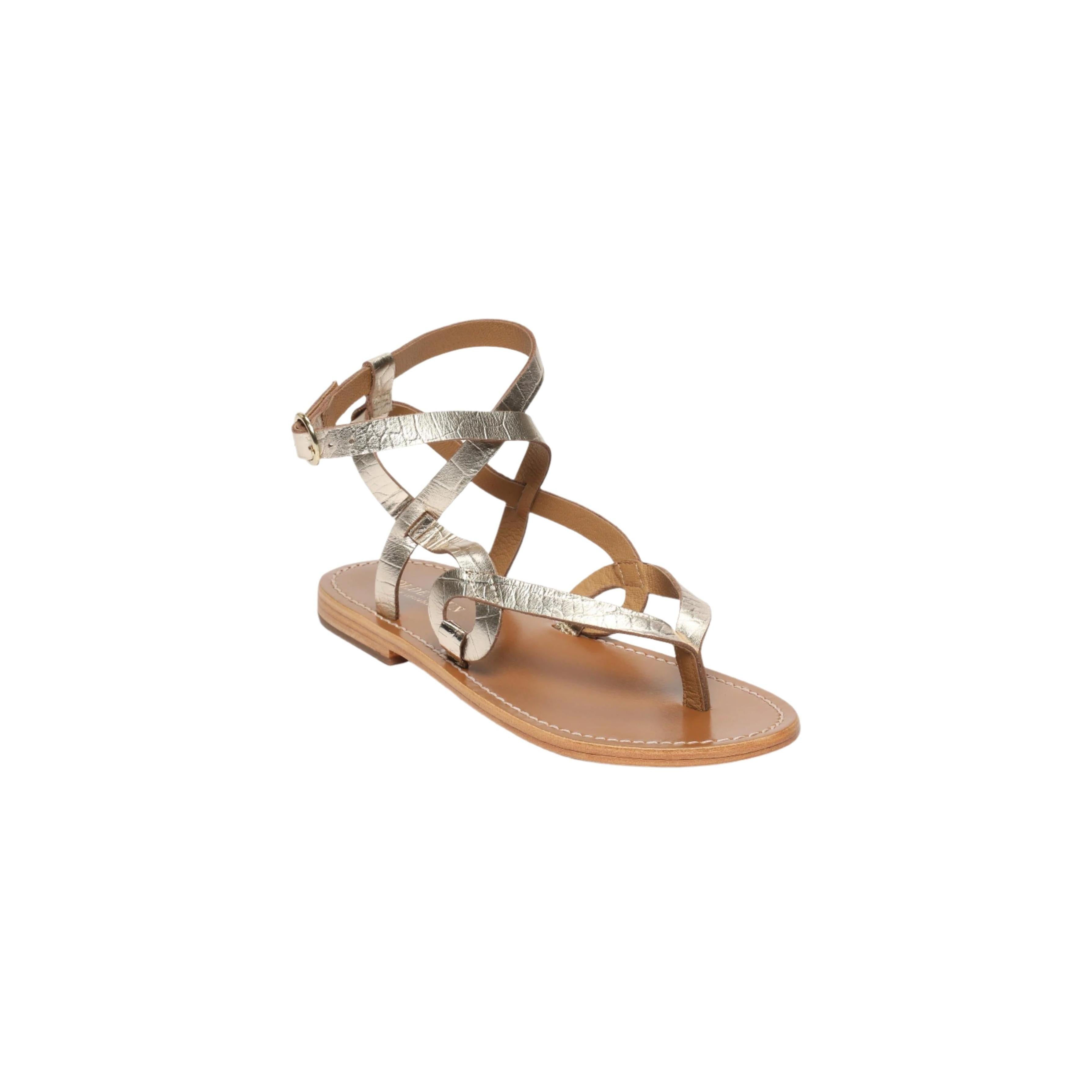 Golden Sun - Sandalias Dastan - Oro claro