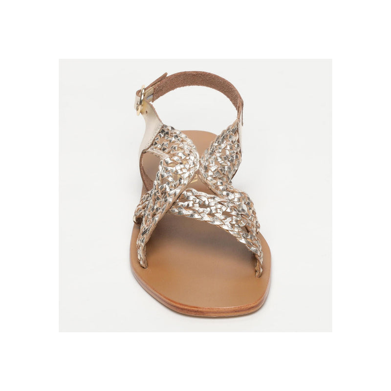Golden Sun - Sandales Roriz - Doré