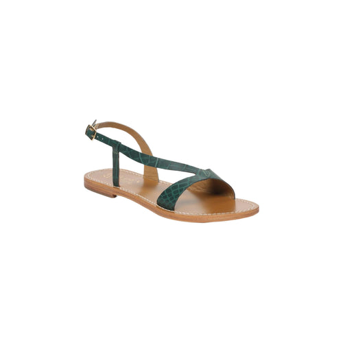 Golden Sun - Sandales Timo - Croco Vert
