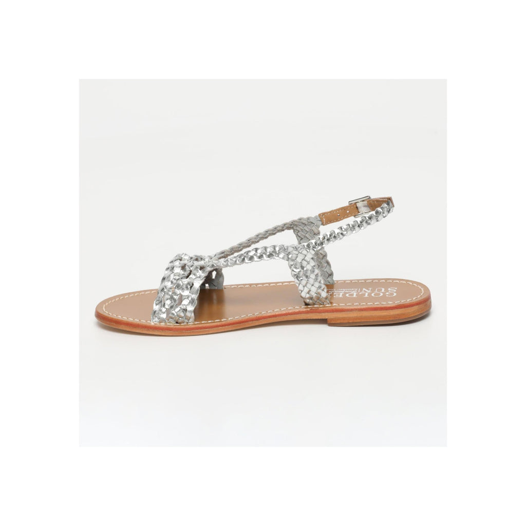 Golden Sun - Adila Sandals - Silver