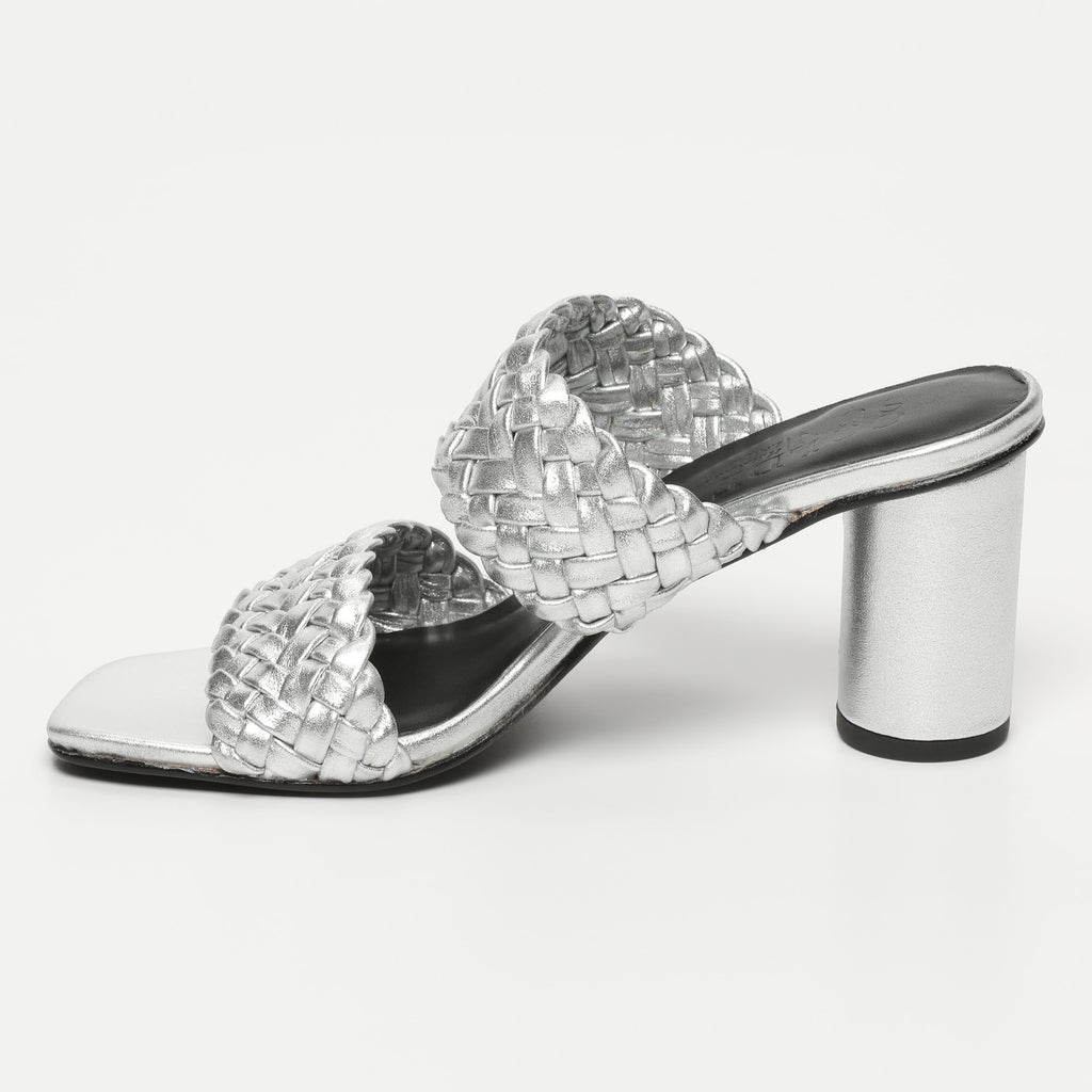 Sandales A Talons Lila - Argent