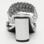 Sandales A Talons Lila - Argent