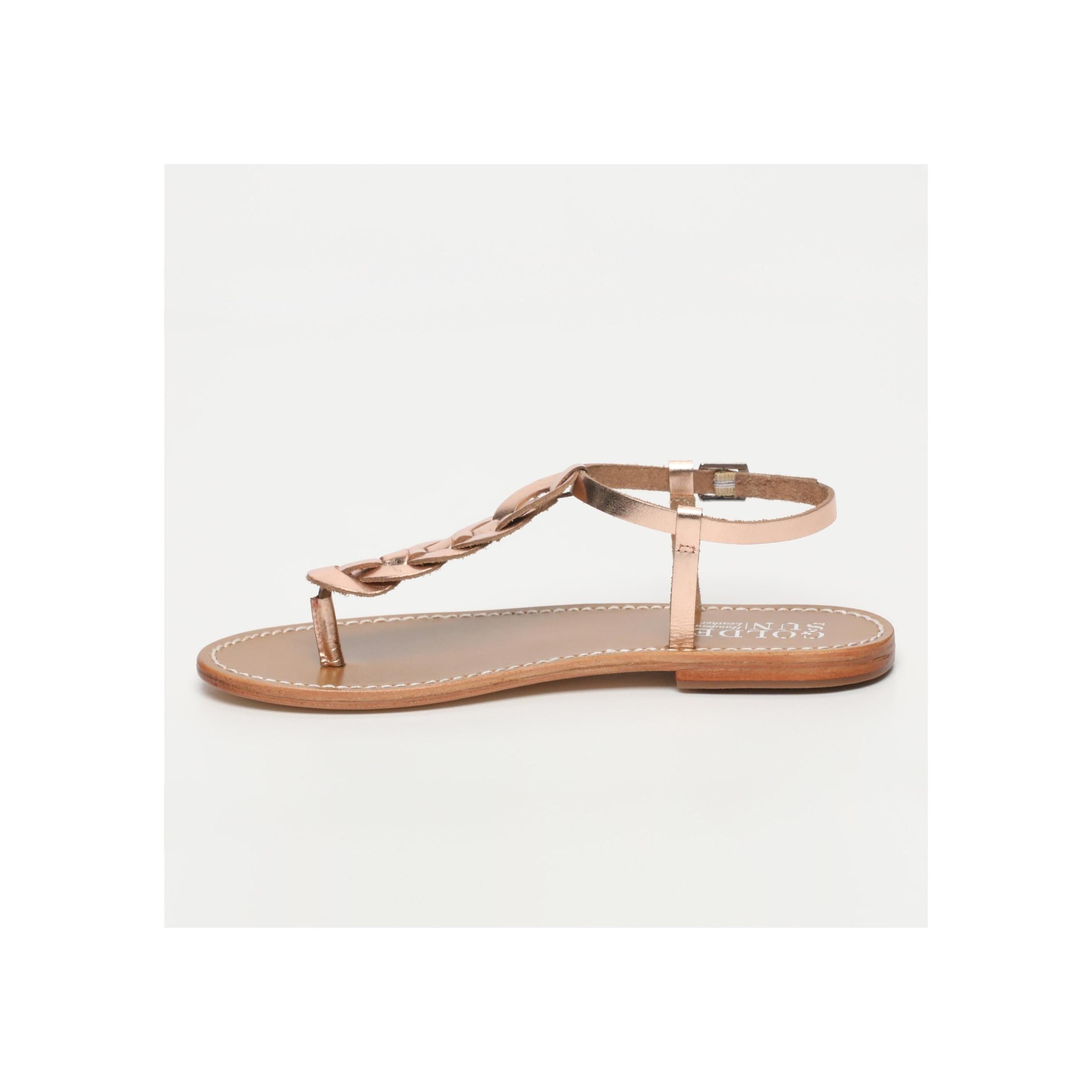 Sandales Ossela - Or Rose