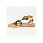 Golden Sun - Sandalias Slatina - Dorado