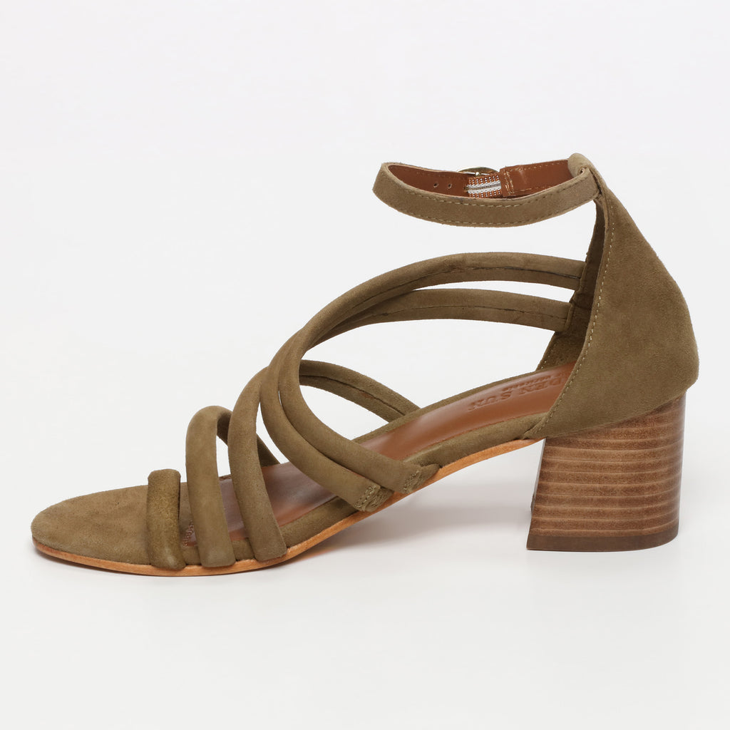 Sandalias de tacón Barbadine - Verde