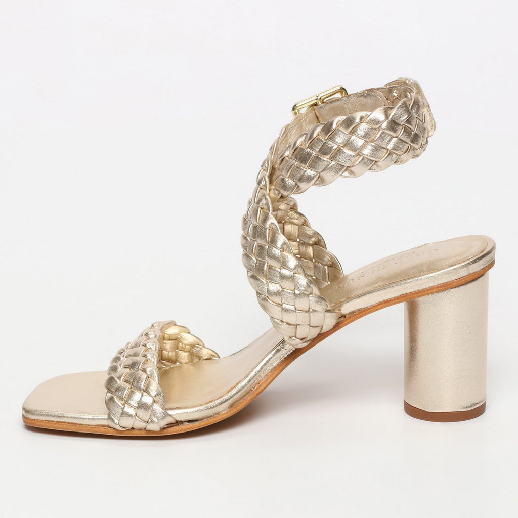 Sandales A Talons Aglae - Platine