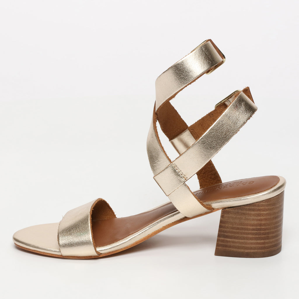 Sandalias de tacón Matira - Dorado