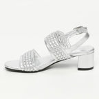 Sandalias de tacón Berenice - Plata