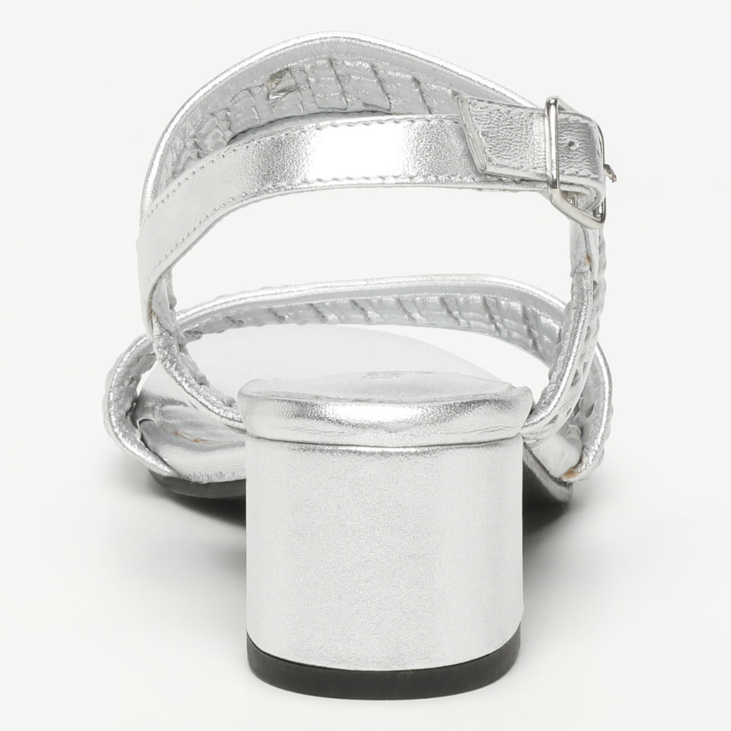 Sandalias de tacón Berenice - Plata