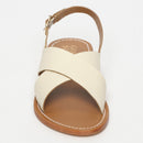 Sandalias Rosedale - Croco Blanco