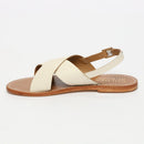 Sandalias Rosedale - Croco Blanco