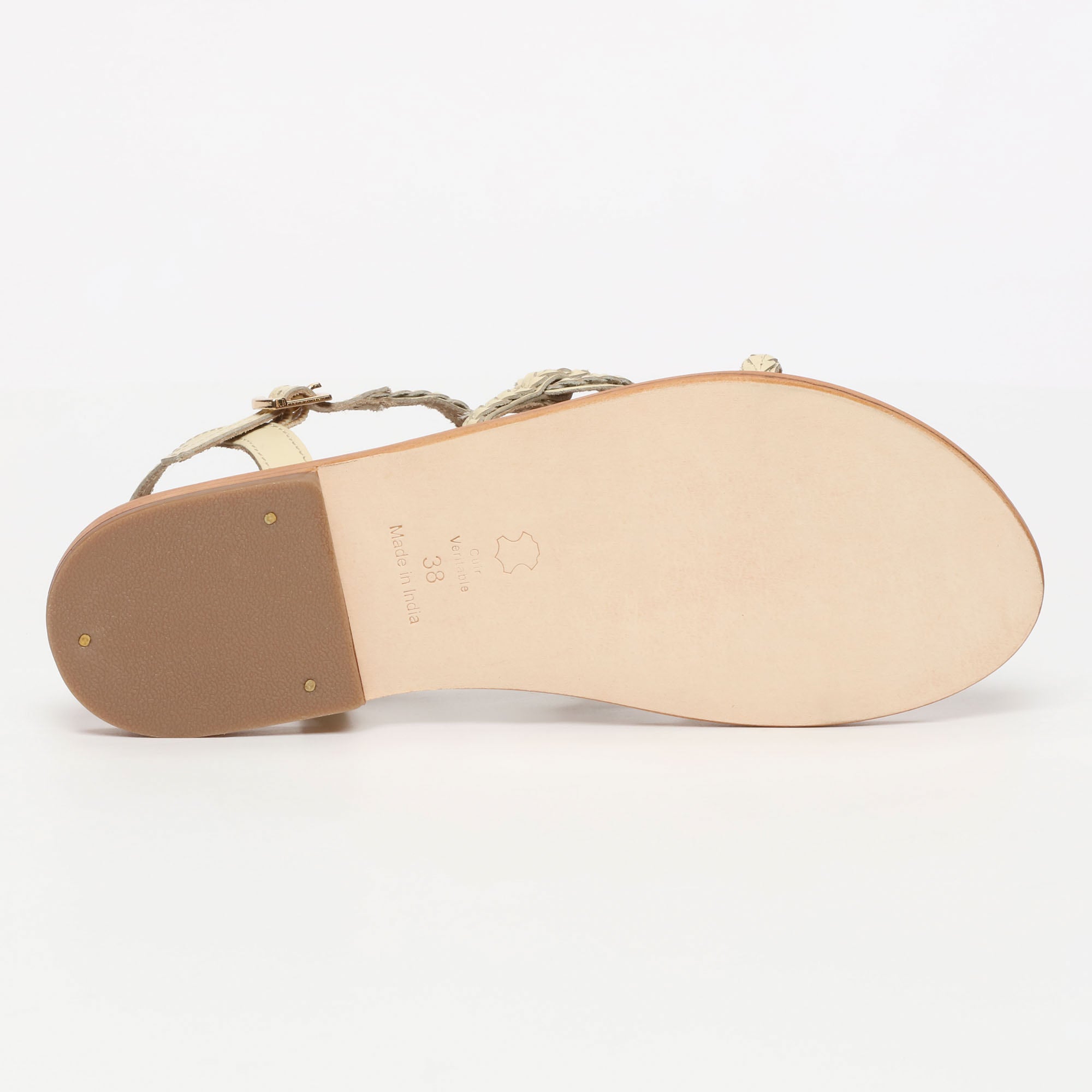 Golden Sun - Sandalias Melres - Beige