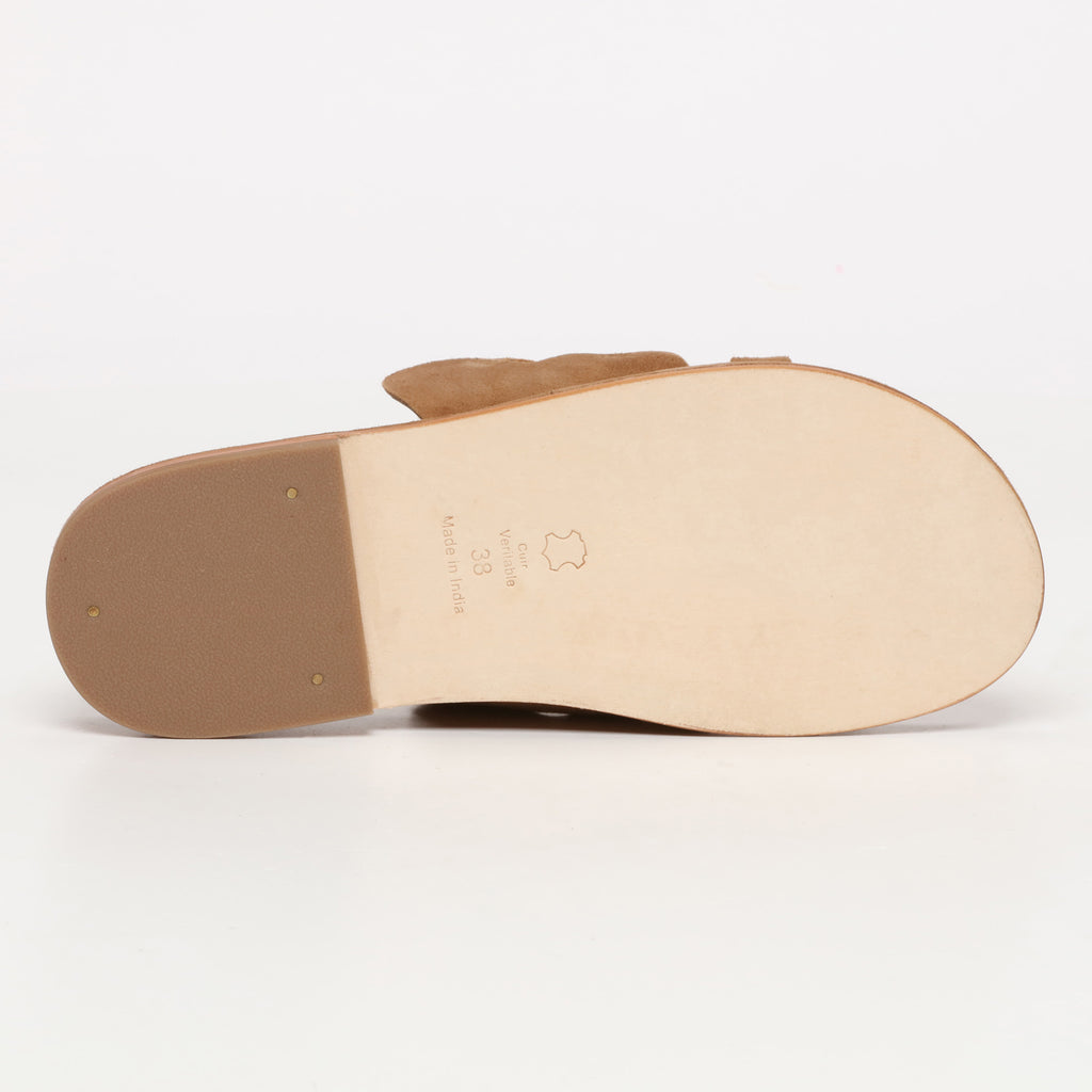 Sandales - Miel - Camel