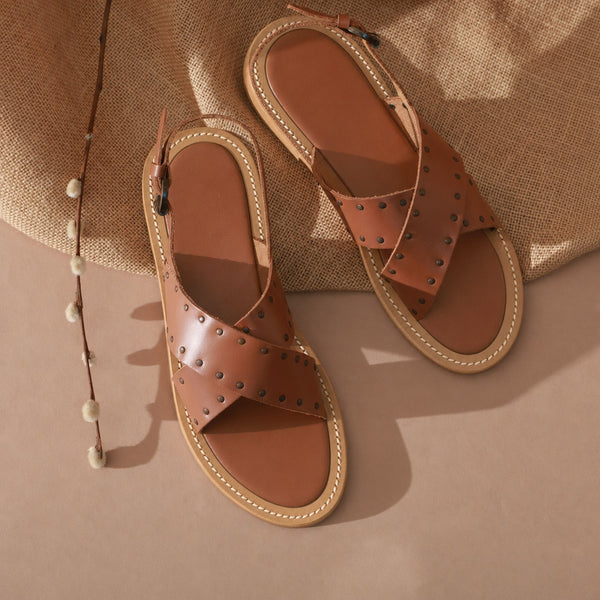 Sandalias Mariposa - Camel