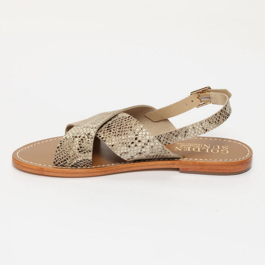 Sandales Rosedale - Beige Serpent