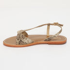 Sandales Timo - Beige Serpent