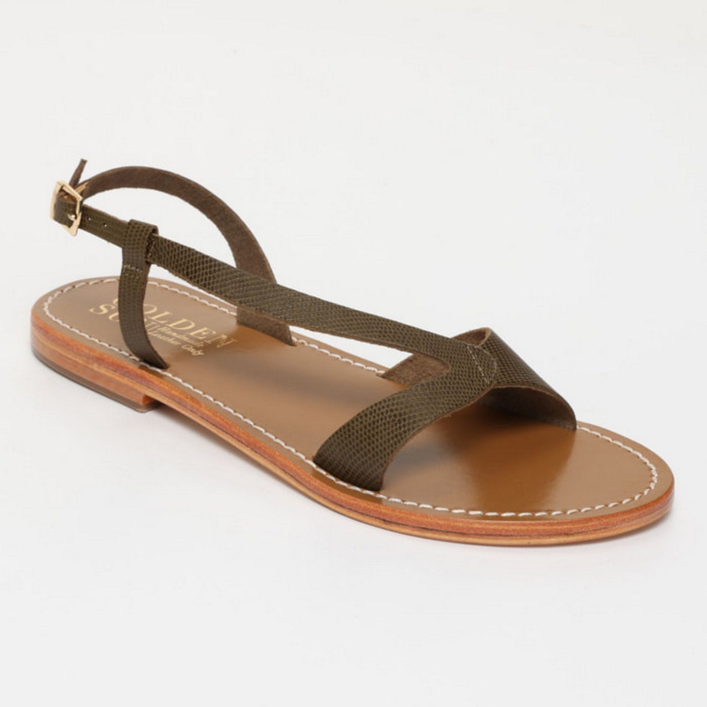 Sandales Timo - Kaki Lézard