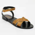 Sandales Amapola - Pois Vache+Noir