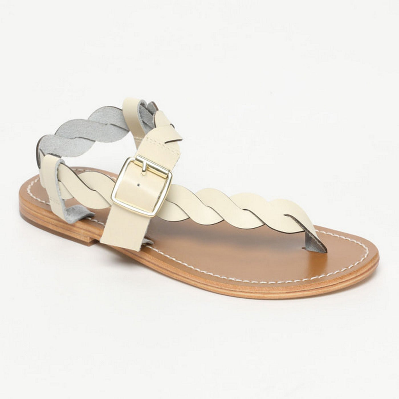 Sandales Aryna - Cassé Blanc