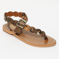 Sandales Aryna - Marron Serpent