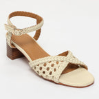 Sandales A Talons Roselle - Cassé Blanc