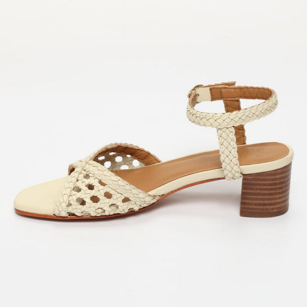 Sandales A Talons Roselle - Cassé Blanc