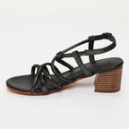 Sandales A Talons Hyams - Noir Scintillant