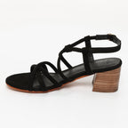 Sandales A Talons Hyams - Noir