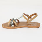 Sandales Kyseli - Sable+Argenté