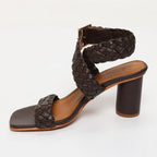 Sandales A Talons Aglae - Marron
