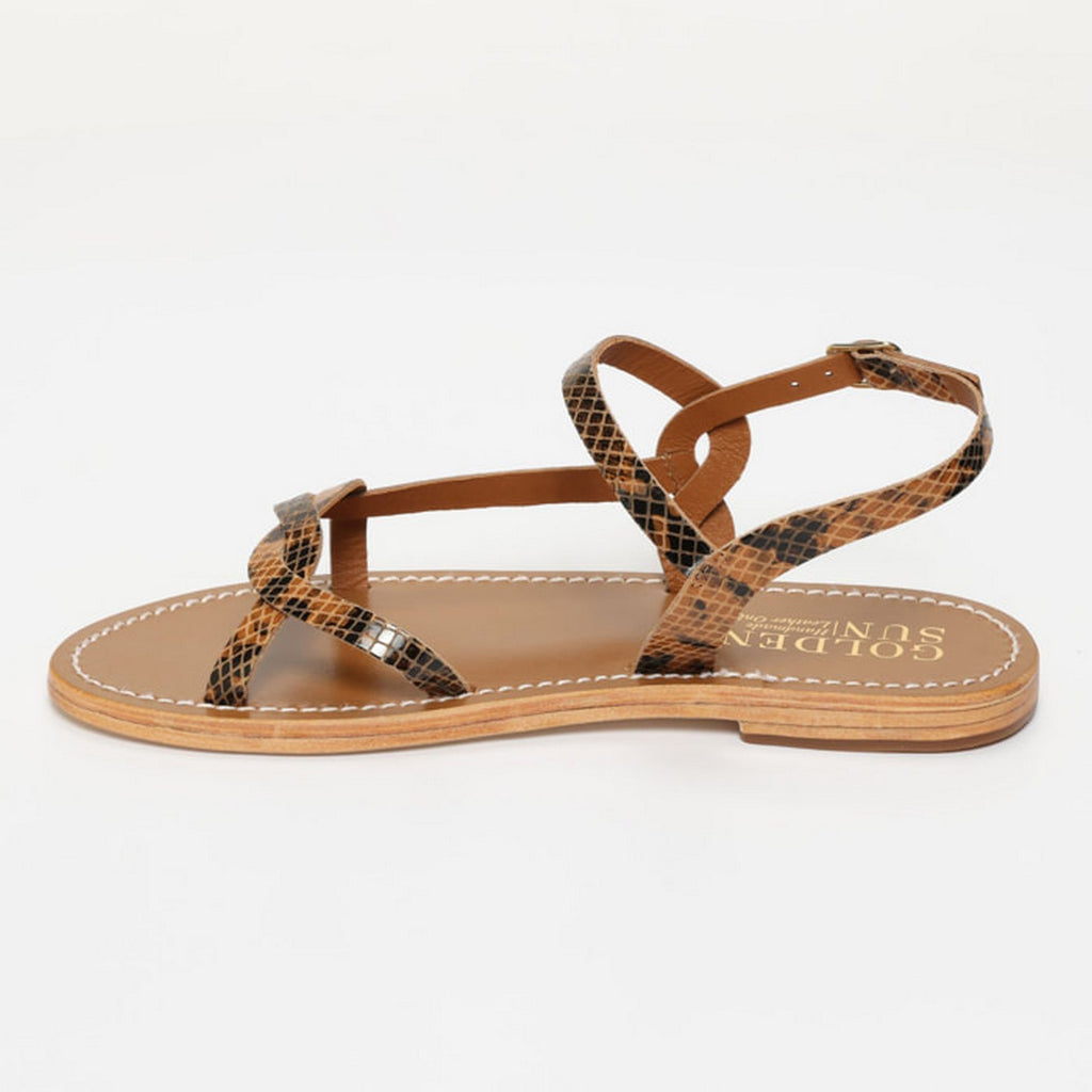 Sandales Amarice - Marron Serpent