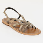 Sandales Bonaly - Beige Serpent