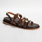 Sandales Canela - Marron Serpent