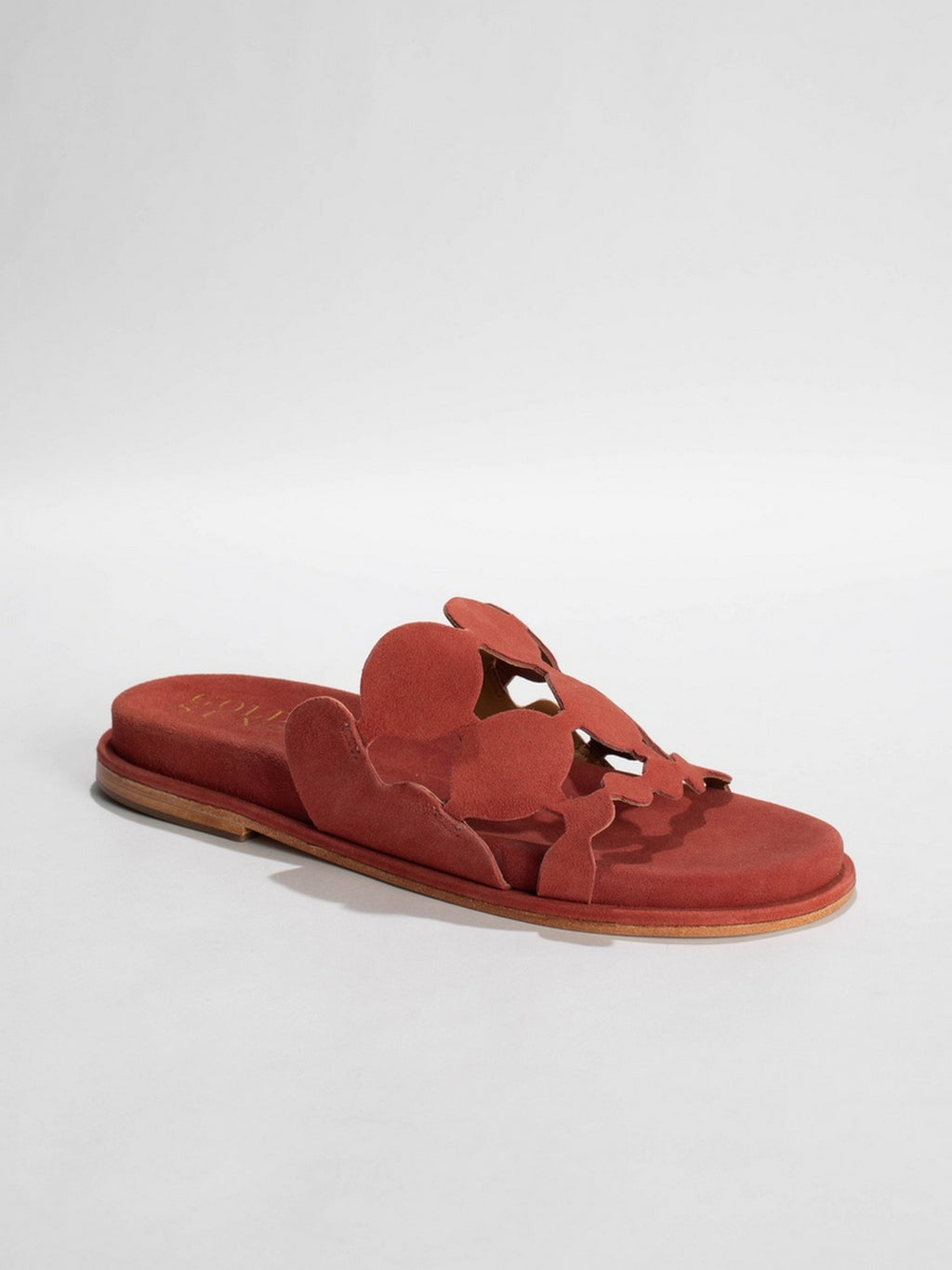 Sandales Miel - Brique