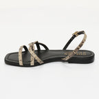 Sandales Kiri - Beige Serpent