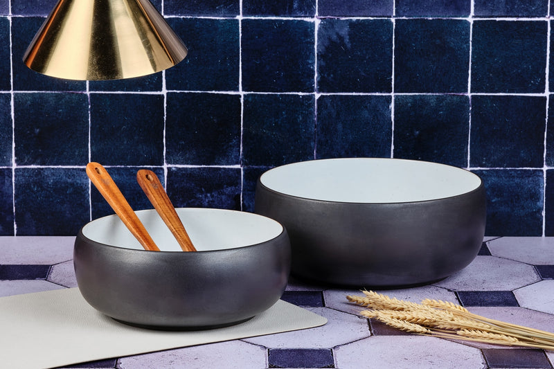 Saladier Gourmet - 2 Pièces - Onyx