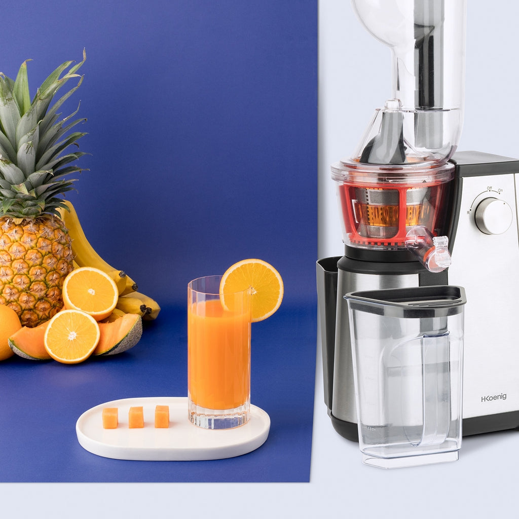 Vertical Juice Extractor Lower Rotation Vitamin + - Black/Stainless Steel