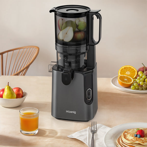 Slow Juicer - Wide Opening - Black