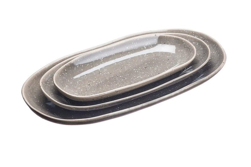 Plateau De Service Stellar - 3 Tailles - Gris Béton