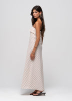Robe Alba Strapless Organic Cotton Maxi